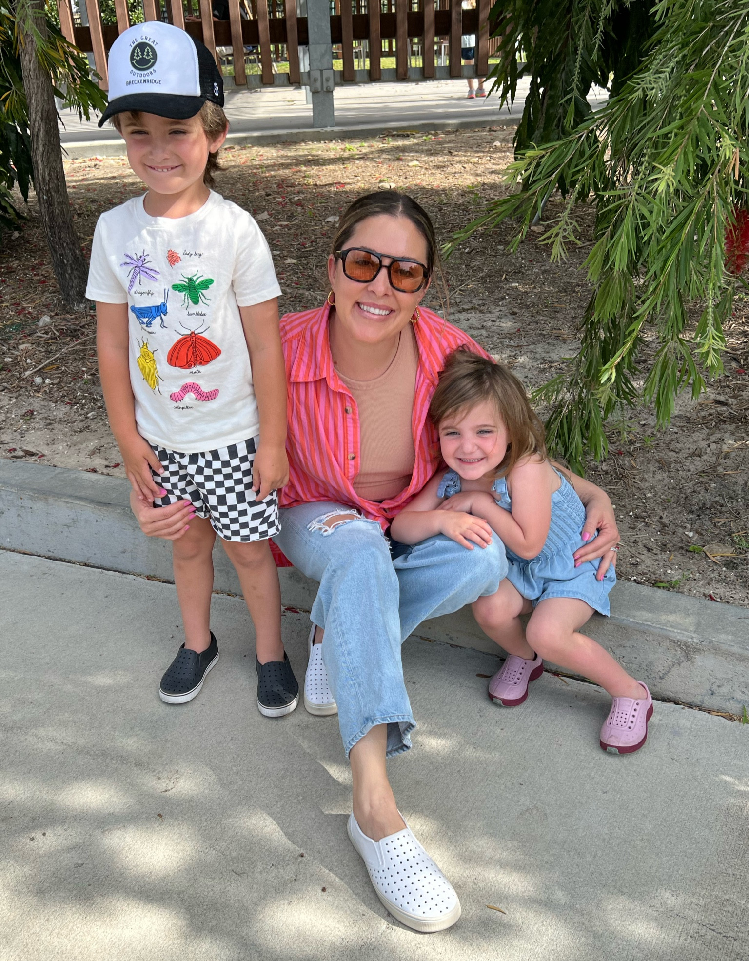 Rocking our favorite shoes from Native Shoes! 🫶🏼👀 We love to them for many reasons but most of all, comfy, lightweight & great for all our fun outdoor activities! 

#nativeshoes #ad

#LTKKids #LTKShoeCrush #LTKFamily