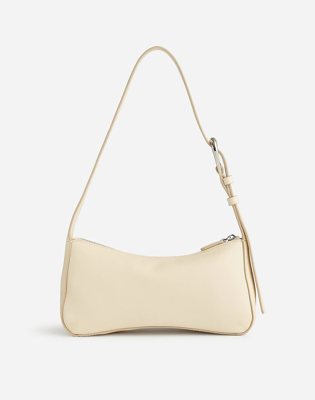 The Sculptural-Buckle Shoulder Bag | Madewell