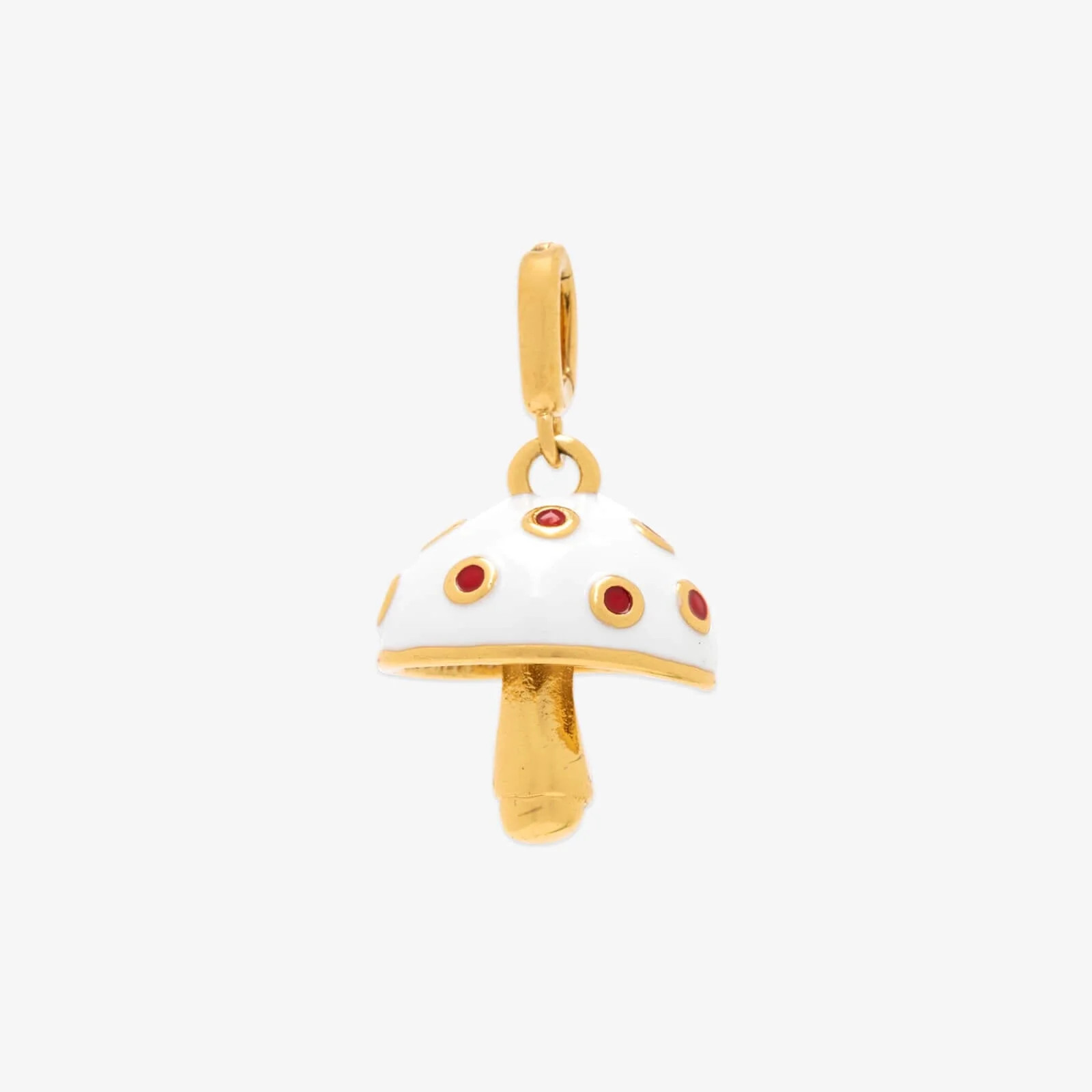 Harper Enamel Mushroom Charm | Pura Vida Bracelets