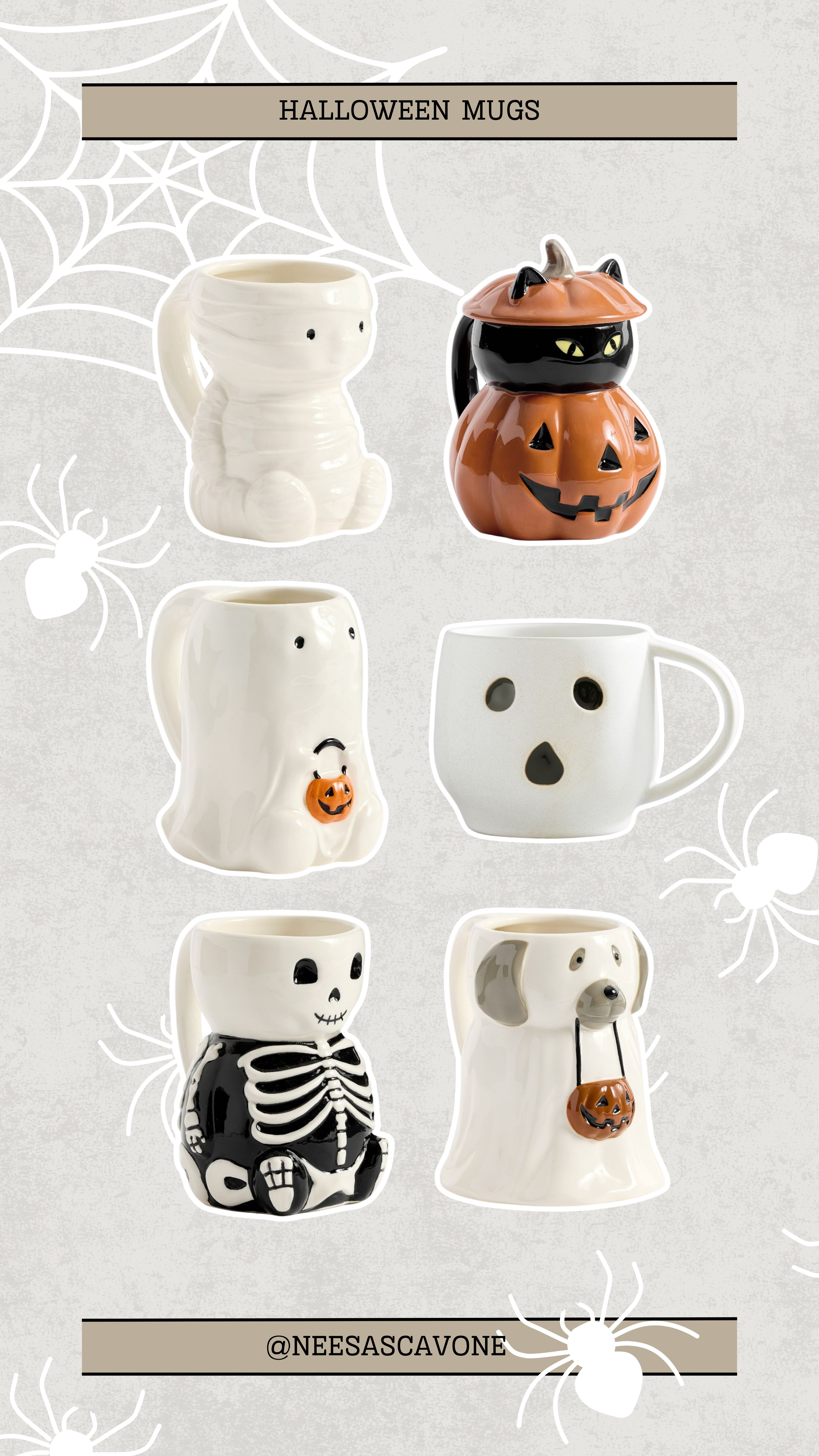 🎃 Spooky Sips Season is Here!
Nothing says fall like a cozy mug filled with your favorite brew 🖤☕️ These Halloween mugs are scarily cute and perfect for pumpkin spice mornings or hot cocoa nights. I linked a few of my faves — swipe through and pick your potion! 🧙‍♀️✨ #HalloweenMugs #FallCoffeeVibes #SpookySeason #MugAddict #FallDecor2025 #LTKHalloween #LTKhome #LTKseasonal #MugLife #PumpkinSpiceEverything #LTKfinds #HalloweenVibes #CozyFallDecor #CuteMugs #LTKunder50 

 

#LTKSeasonal #LTKHome #LTKStyleTip