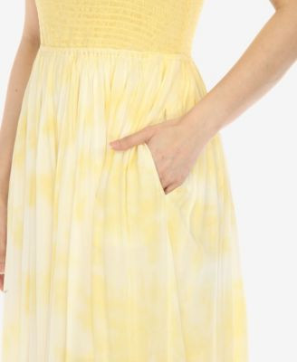 Women's Smocked Ruffle Maxi Dress - Macy's | Macy's