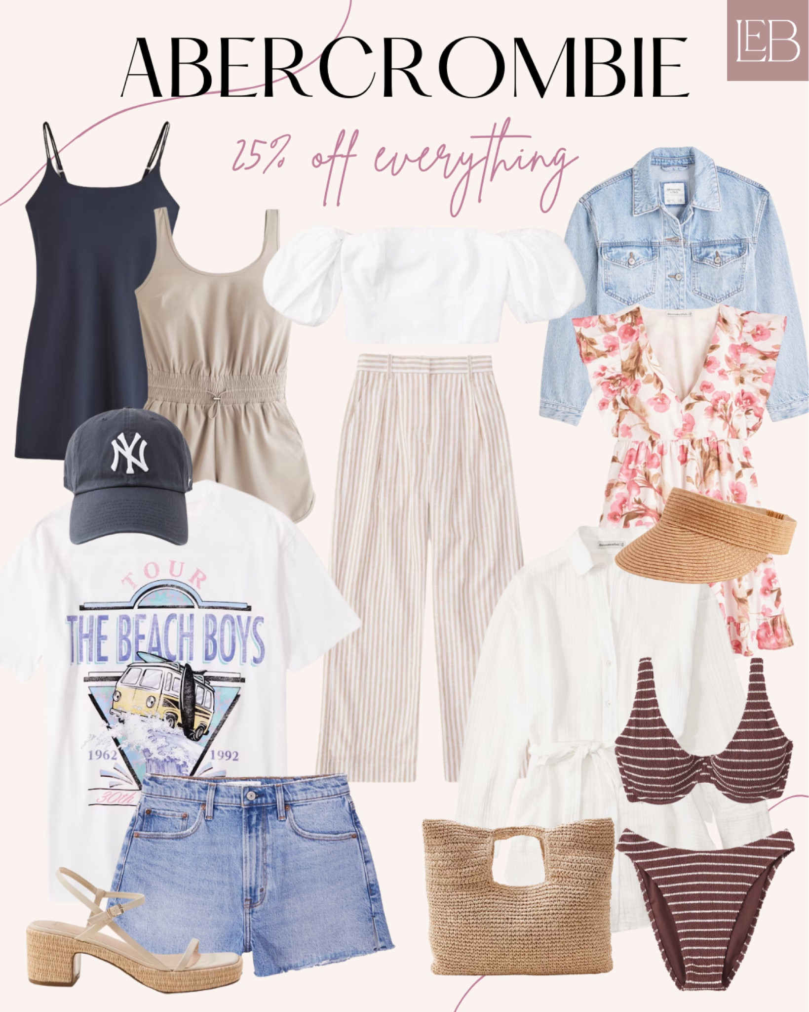 Abercrombie 25% off everything! 

Rompers, Jean jacket, linen pants, summer fashion, spring fashion, spring break, denim shorts, woven bag, pool bag, poolside, vacation, swim suit cover, hats, Abercrombie. 

Follow my shop @laurenelizabethburke on the @shop.LTK app to shop this post and get my exclusive app-only content!

#liketkit #LTKswim #LTKFind #LTKsalealert
@shop.ltk
https://liketk.it/46pGn

#LTKFind #LTKsalealert #LTKswim