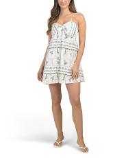 Bow Floral Print Mini Dress | Casual Dresses  | Marshalls | Marshalls