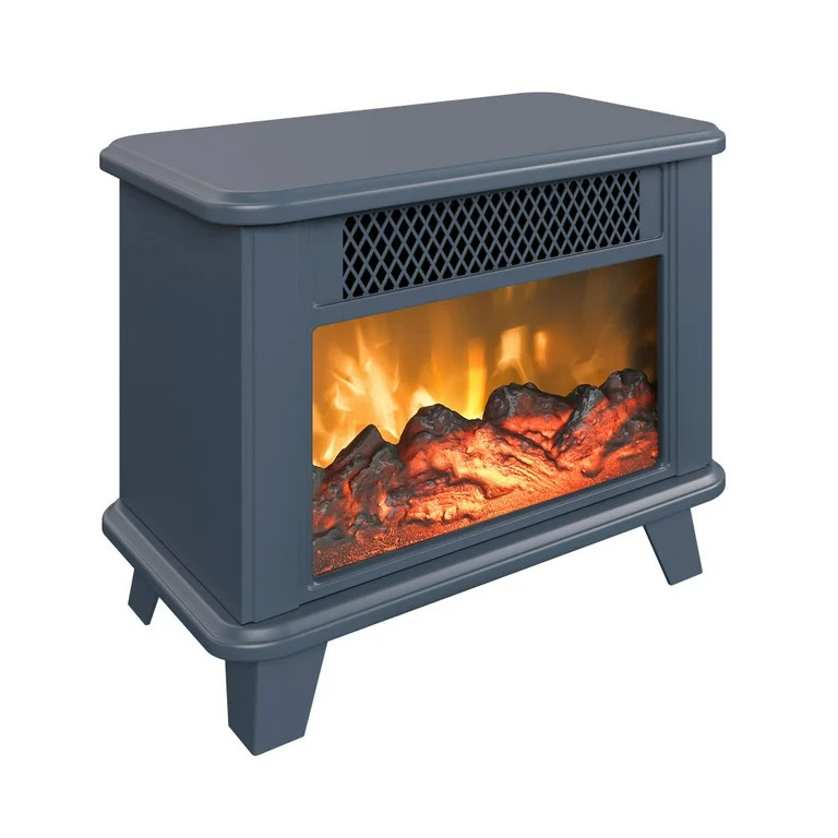 ChimneyFree Electric Fireplace Personal Space Heater, Navy | Walmart (US)
