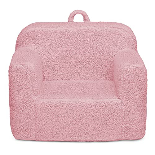 Delta Children Cozee Sherpa Chair, Pink | Amazon (US)