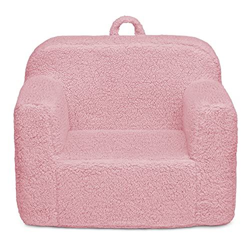 Delta Children Cozee Sherpa Chair, Pink | Amazon (US)