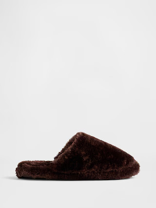 Faux Fur Slippers | Gap (US)