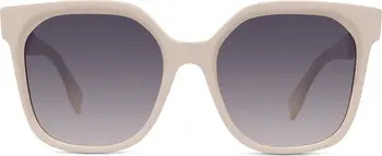 55mm Gradient Square Sunglasses | Nordstrom