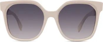 Fendi 55mm Gradient Square Sunglasses | Nordstrom | Nordstrom