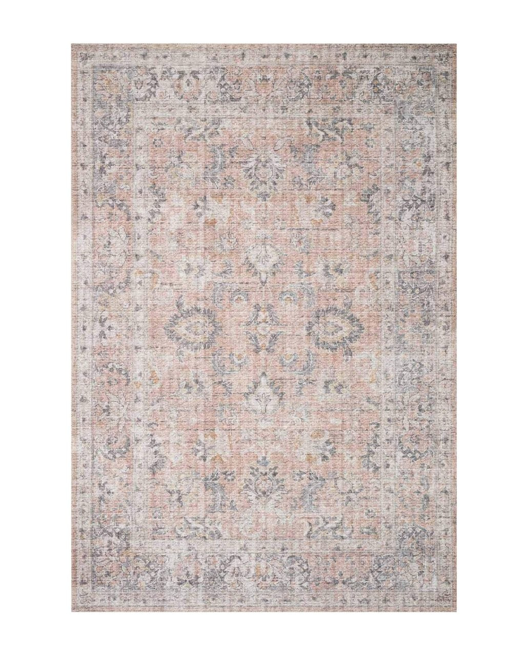 Naples Blush Patterned Rug Swatch | McGee & Co.