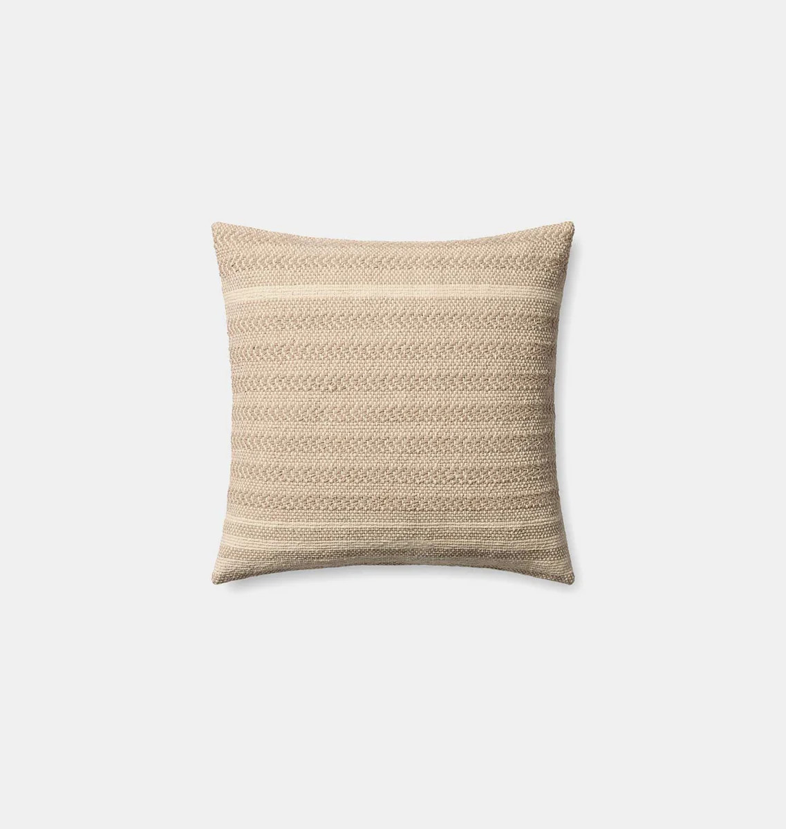 Blair Beige 22'' x 22'' Pillow | Amber Interiors