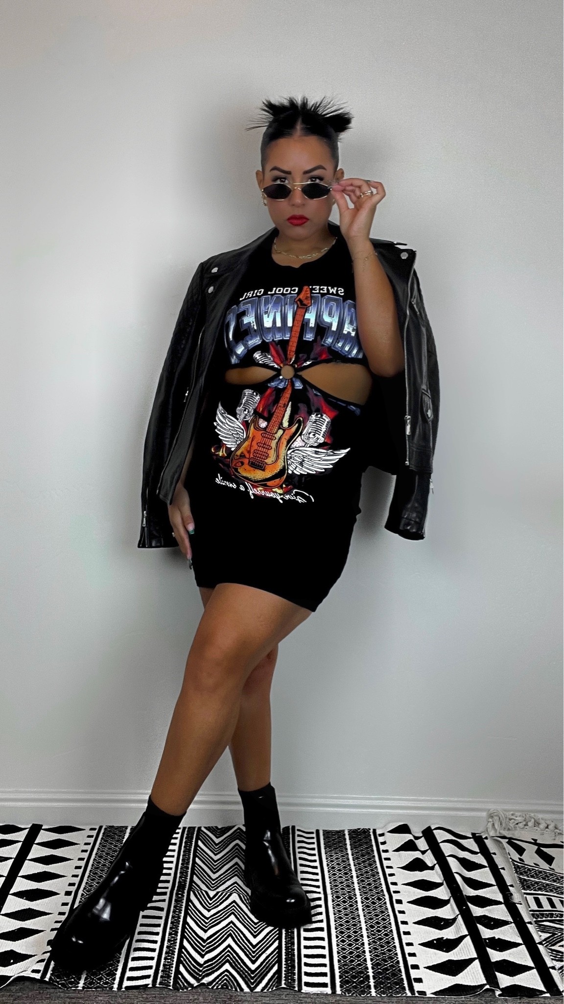 My Halloween fit! 

The boots are from Zara couldn’t link it but foundation dupe that’s linked on my Amazon Storefront.  The jacket is from Express but also couldn’t find it.  