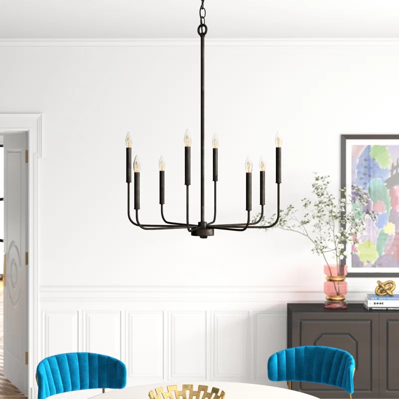 Kayla 8 - Light Dimmable Classic / Traditional Chandelier | Wayfair North America