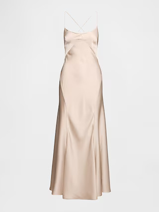 GapStudio Satin Slip Dress | Gap (US)