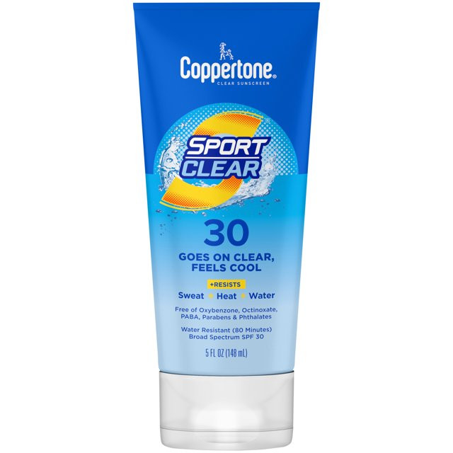 Coppertone Sport Clear Sunscreen, Broad Spectrum SPF 30 Sunscreen, 5 Oz - Walmart.com | Walmart (US)