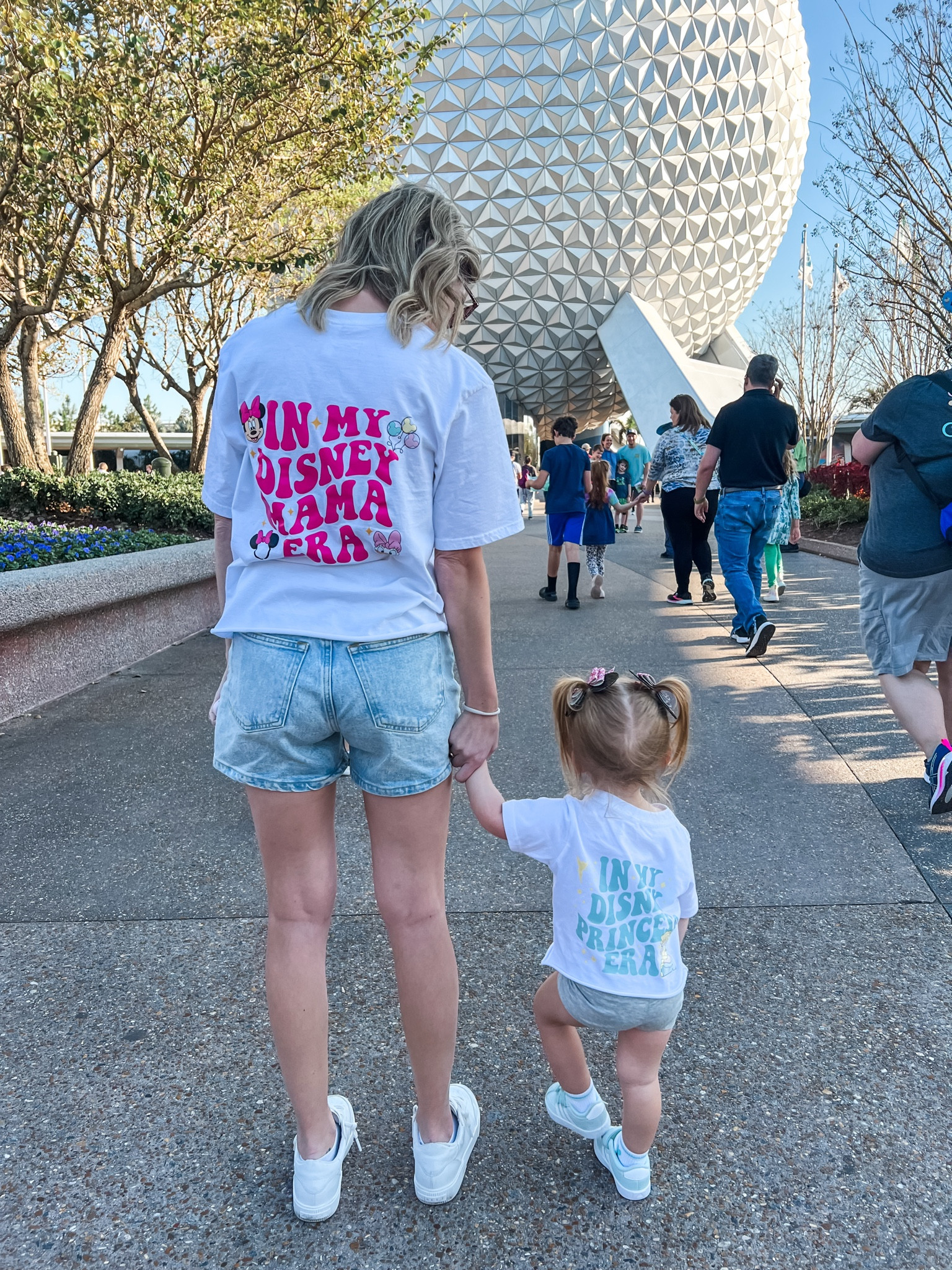 Epcot Disney world matching shirts. Toddler and mama  

#LTKFamily #LTKTravel #LTKKids