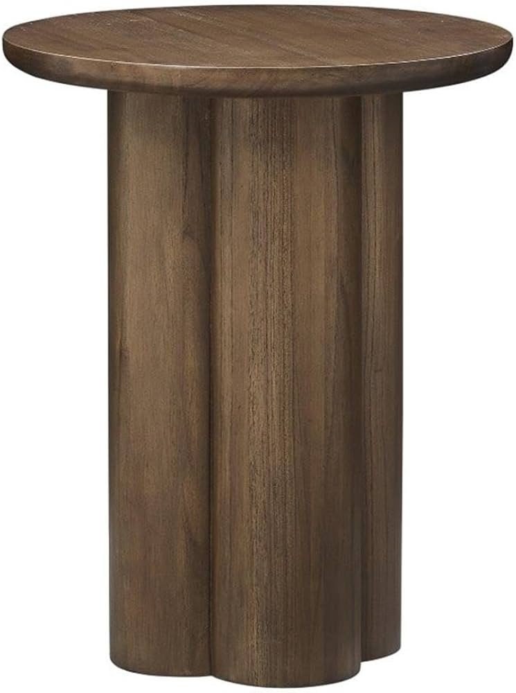 New Pacific Direct Mayville Accent Table - Dark Walnut | Amazon (US)