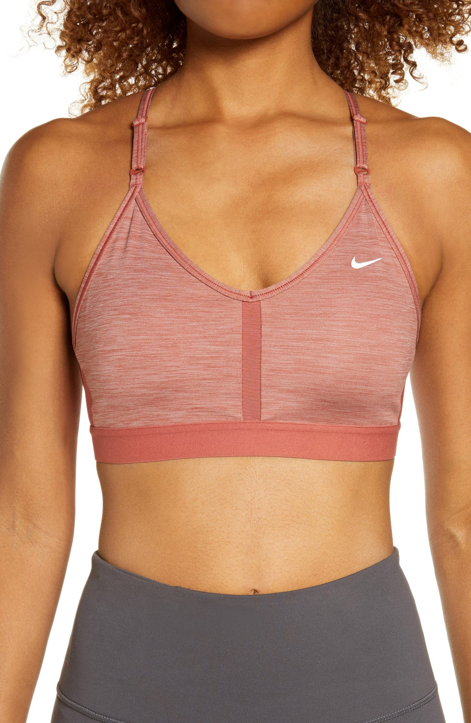 Indy Mesh Inset Sports Bra | Nordstrom