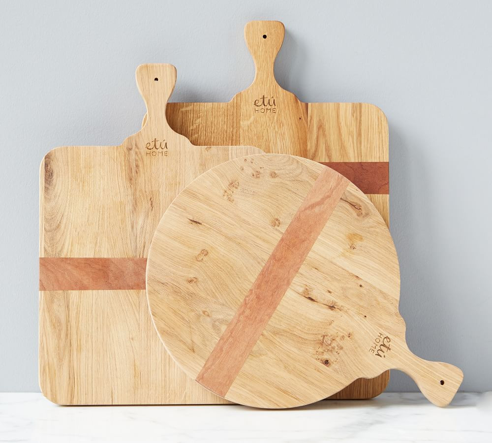 Handmade Reclaimed Oak Cutting Boards | Pottery Barn (US)