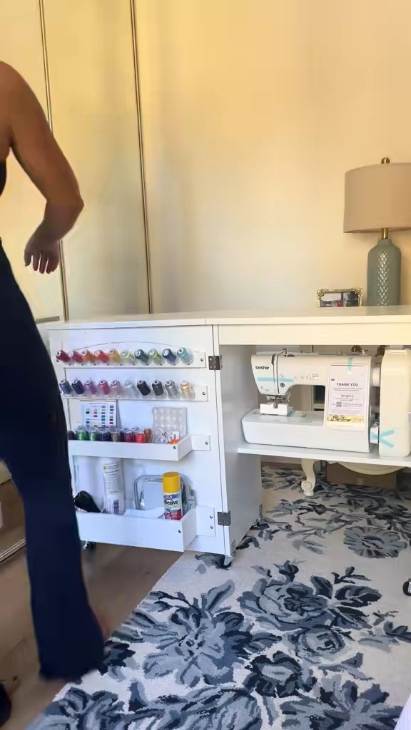 Obsessed with this embroidery cart🧵🪡💕

#LTKGiftGuide 

#LTKvlog #LTKFindsUnder100