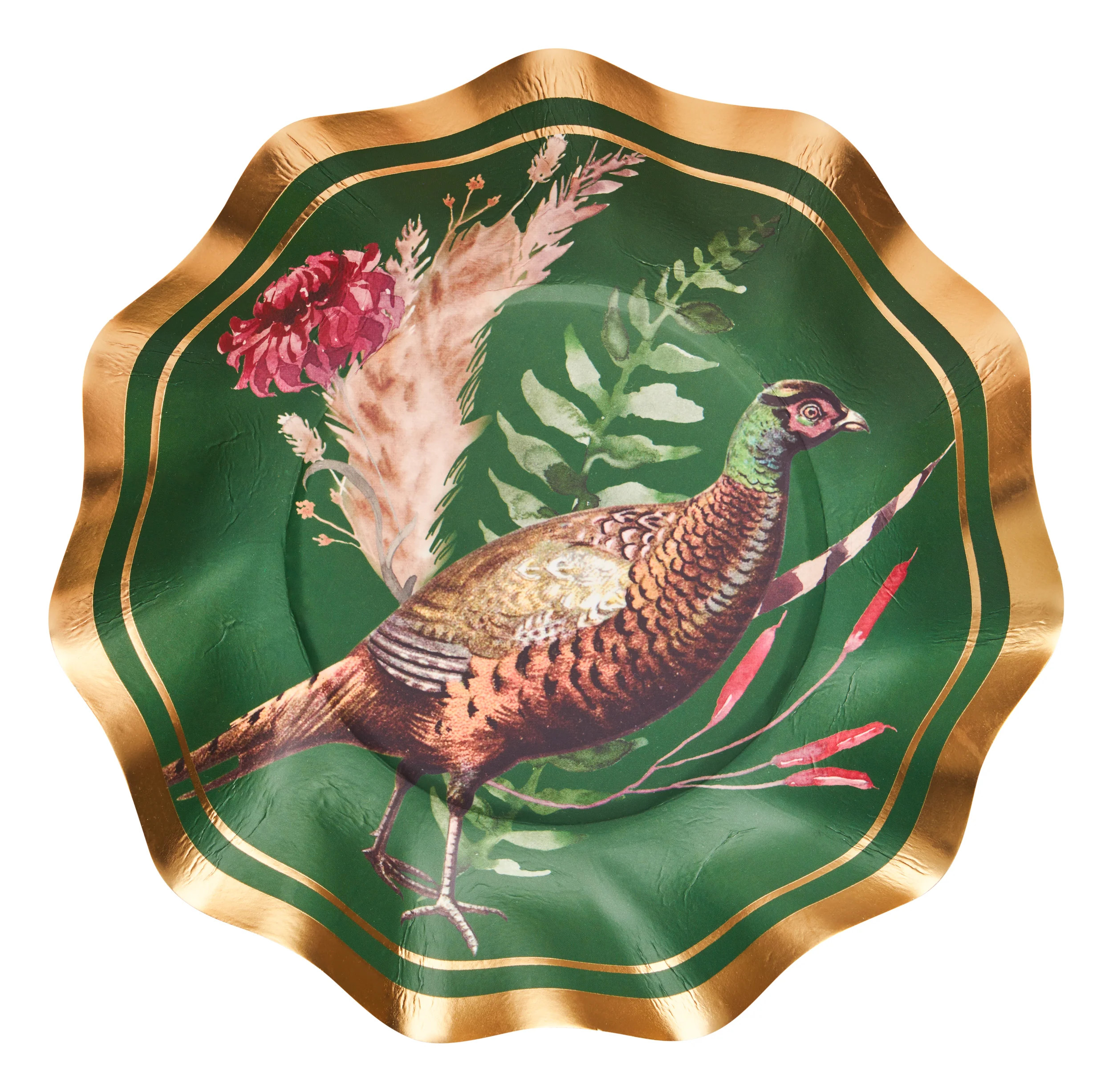 Feather Grove Wavy Paper Appetizer/Dessert Bowl/8pk Info | Sophistiplate