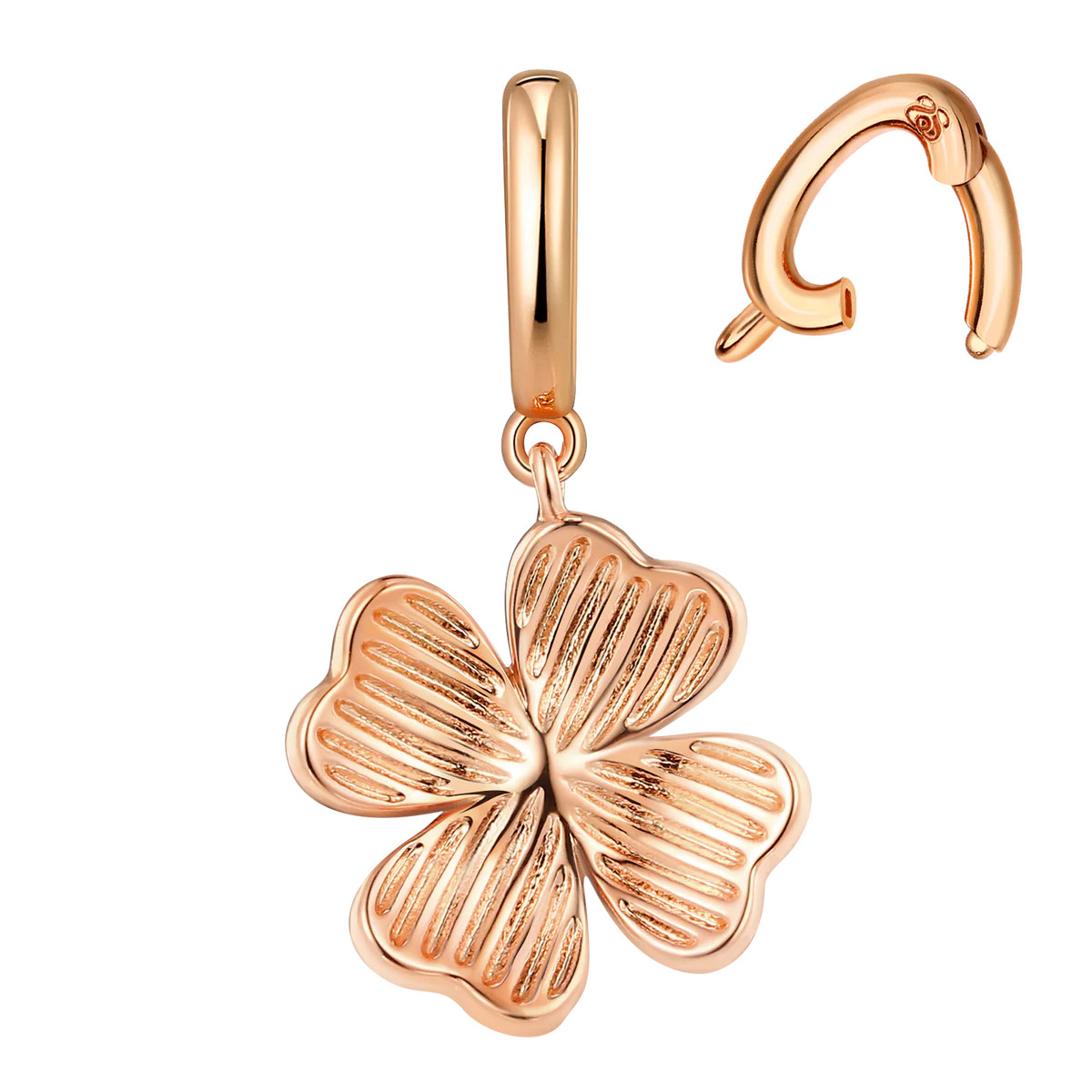 Interchangeable Four Leaf Clover Charm | Sparkl