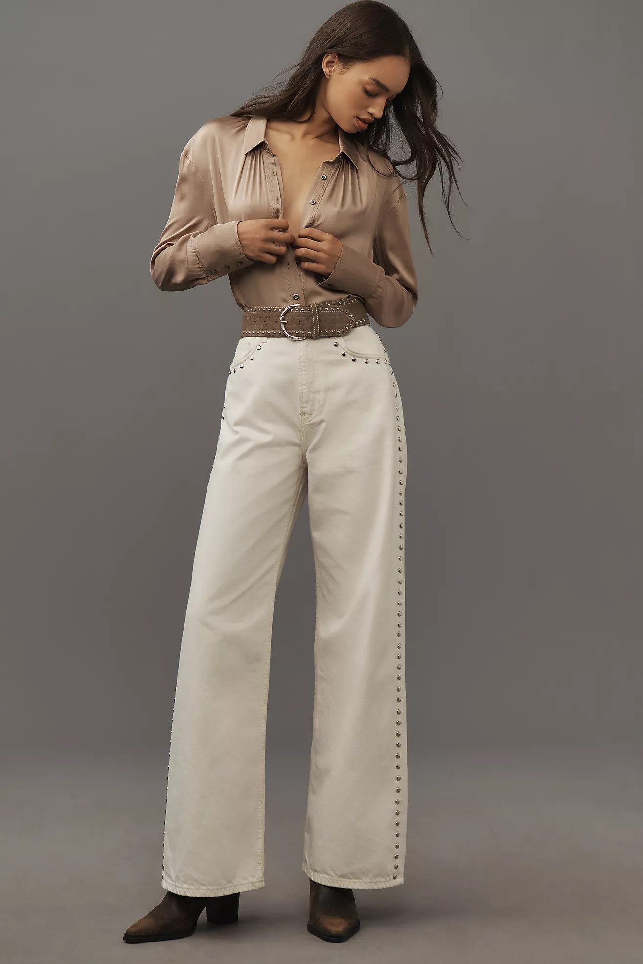 Reformation Cary High-Rise Slouchy Wide-Leg Jeans | Anthropologie (US)