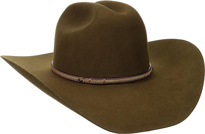 Stetson Men's Powder River 4X Buffalo Felt Cowboy Hat | Amazon (US)