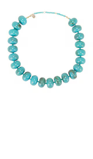 BaubleBar Mildred Necklace in Teal. | Revolve Clothing (Global)