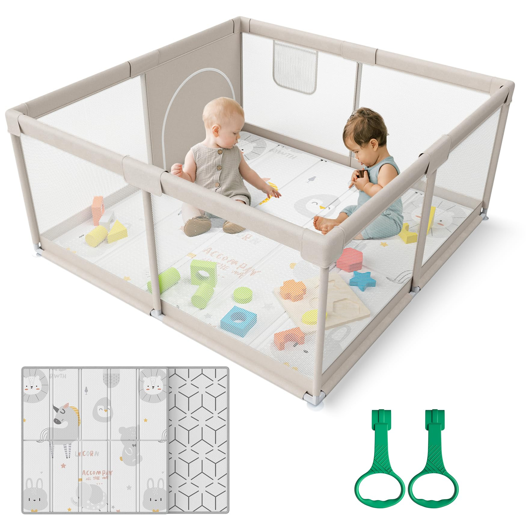 Baby Playpen,Playpen, Playpen for Babies and Toddlers, Play Pen for Kids, Play Pens for Babies an... | Amazon (US)
