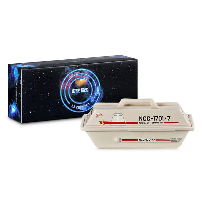 Le Creuset Star Trek Collection Galileo Shuttlecraft Rectangular Covered Casserole