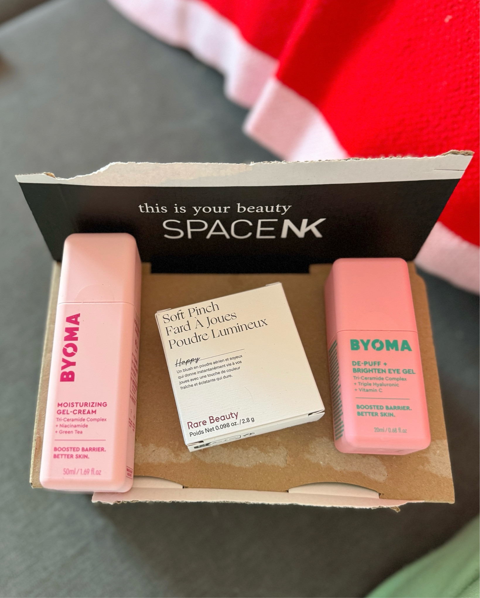 Latest Space NK order - Rare beauty & Byoma

#LTKbeauty #LTKuk