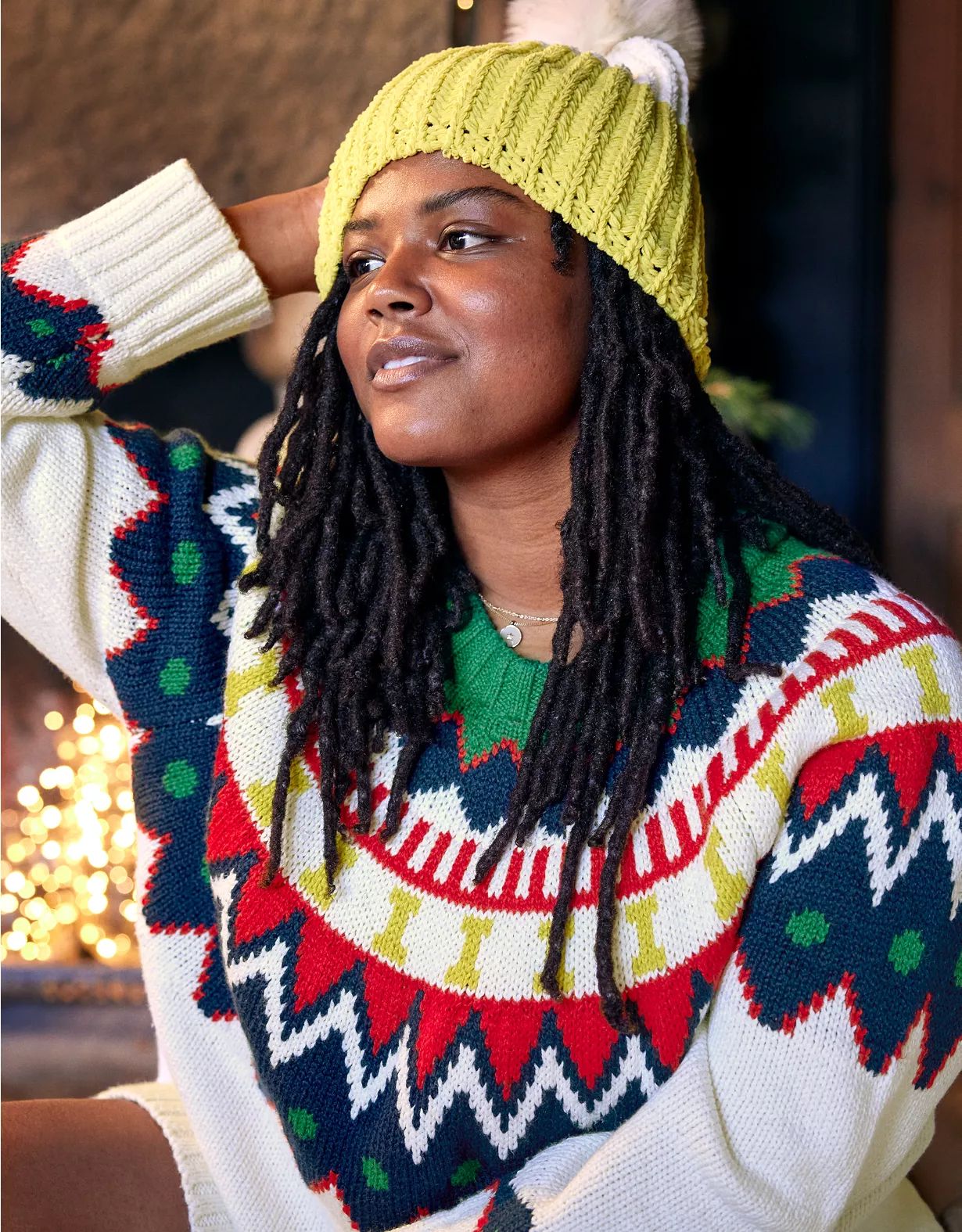 Aerie Festive Feels! Crewneck Sweater | American Eagle Outfitters (US & CA)