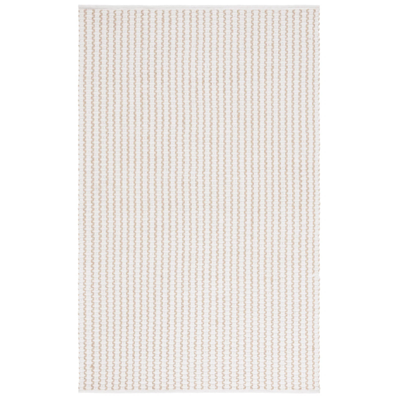 Ebern Designs Cape Cod 451 Hand Woven Cotton Pile Chevron / Zig Zag Rug | Wayfair | Wayfair North America