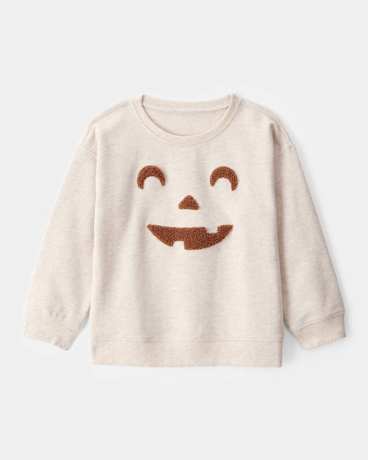 Toddler Boy Halloween Jack-O-Lantern Sweatshirt - Ivory | Carter's Inc
