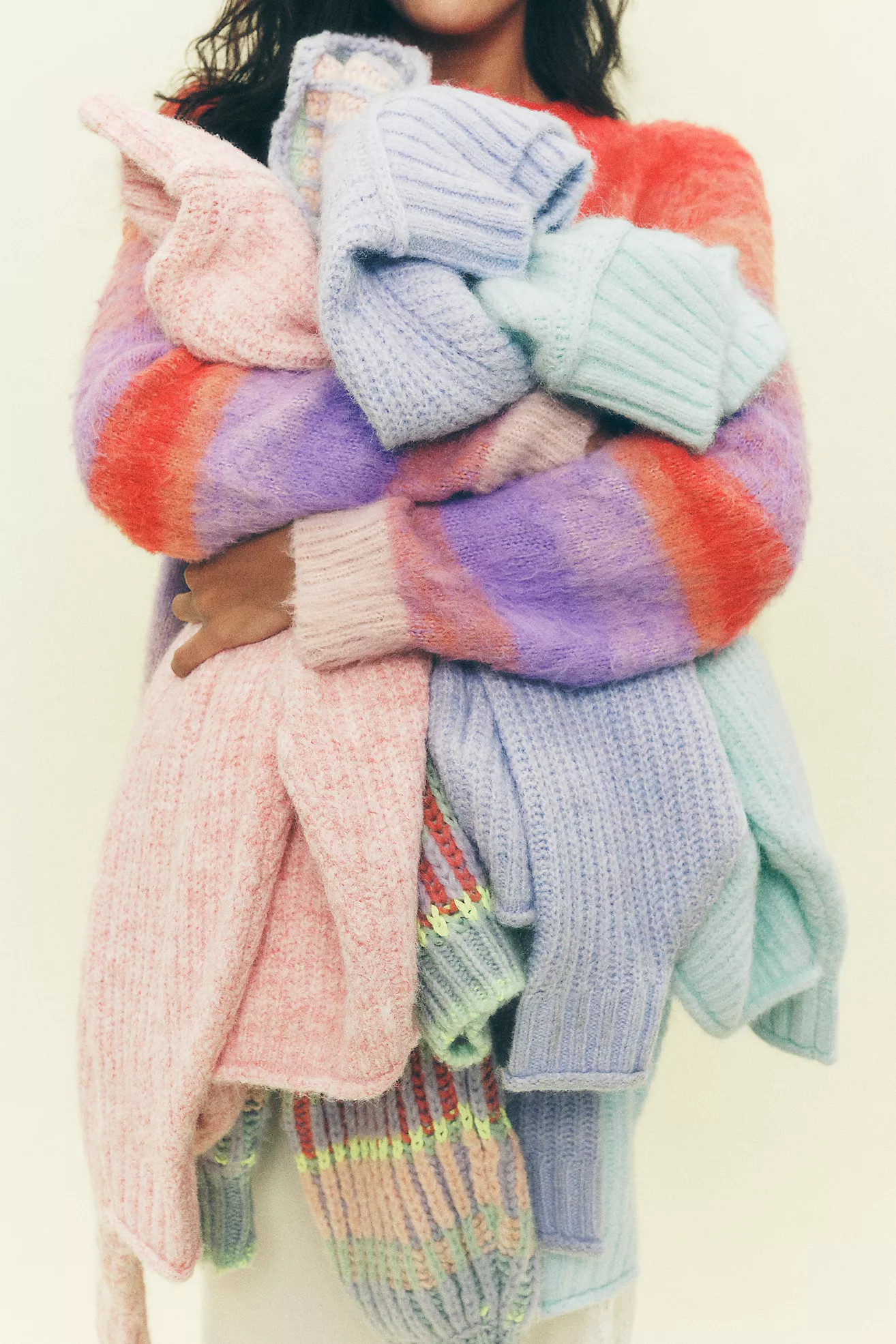 The Dawn Mock-Neck Chunky Sweater by Pilcro | Anthropologie (US)