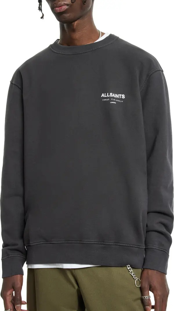 Underground Logo Organic Cotton Graphic Sweatshirt | Nordstrom