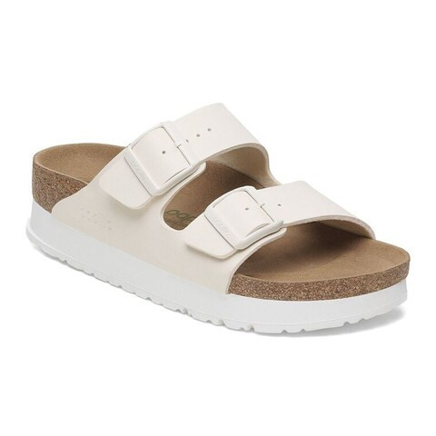 Arizona Flex Platform Birko-Flor Eggshell | BIRKENSTOCK | Birkenstock USA