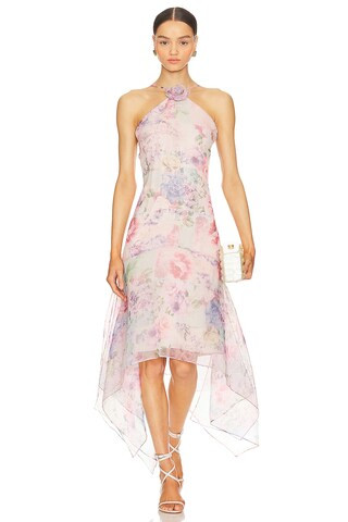 Amanda Uprichard Natalie Dress in Lorelei from Revolve.com | Revolve Clothing (Global)