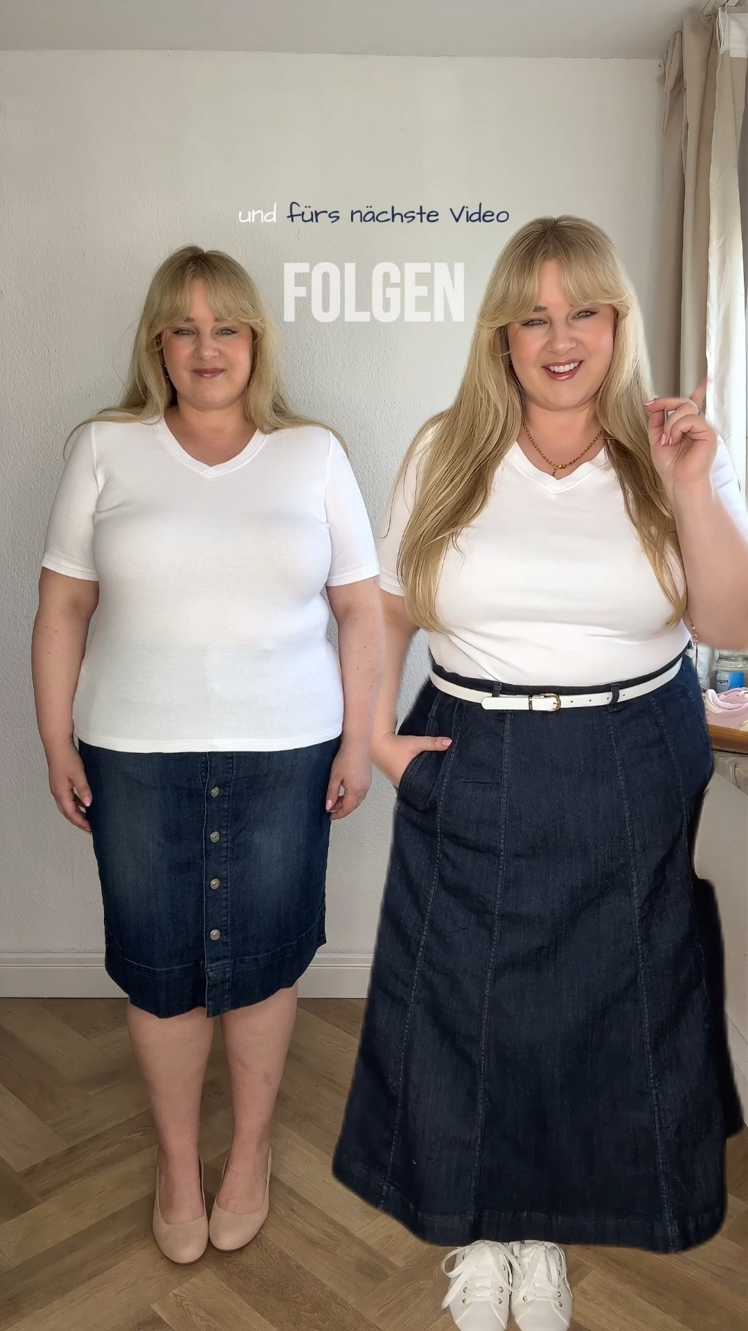 Es ist nicht dein Körper, es ist deine Kleidung 👋🏻

#plussizefashion #rock #denim #frühlingsoutfit

#LTKspring #LTKstyletip #LTKplussize