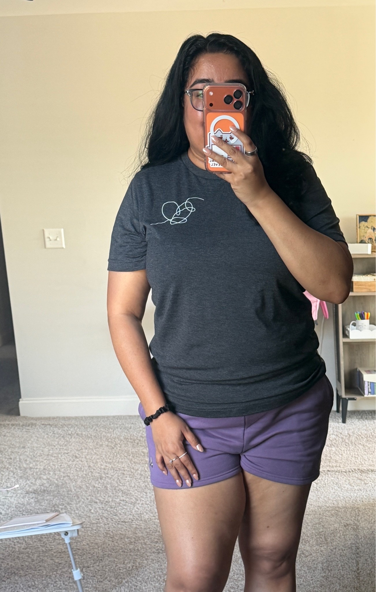 Happy Festa day 💜 Celebrating in the comfiest way possible today. Kept it low-key and elevated with a minimal BTS album art graphic tee and these plush purple cozy shorts. Seriously so comfy.
They are a relaxed fit if you want that perfect, casual loungewear fit. I’m wearing a medium for a more snug yet still super comfortable wear.

#LTKootd #LTKMidsize #LTKgrwm