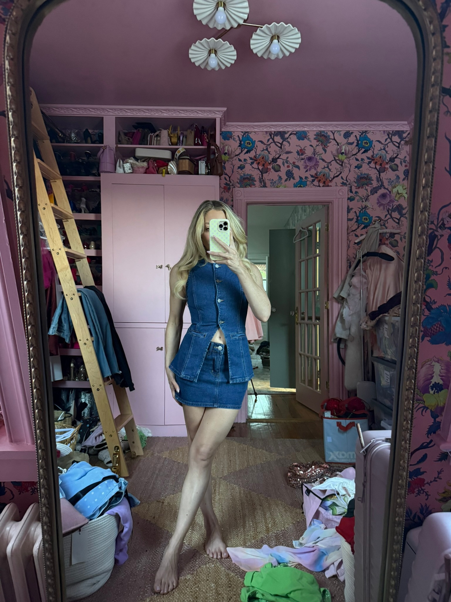 Denim vest and skirt set

#LTKootd #LTKFestival