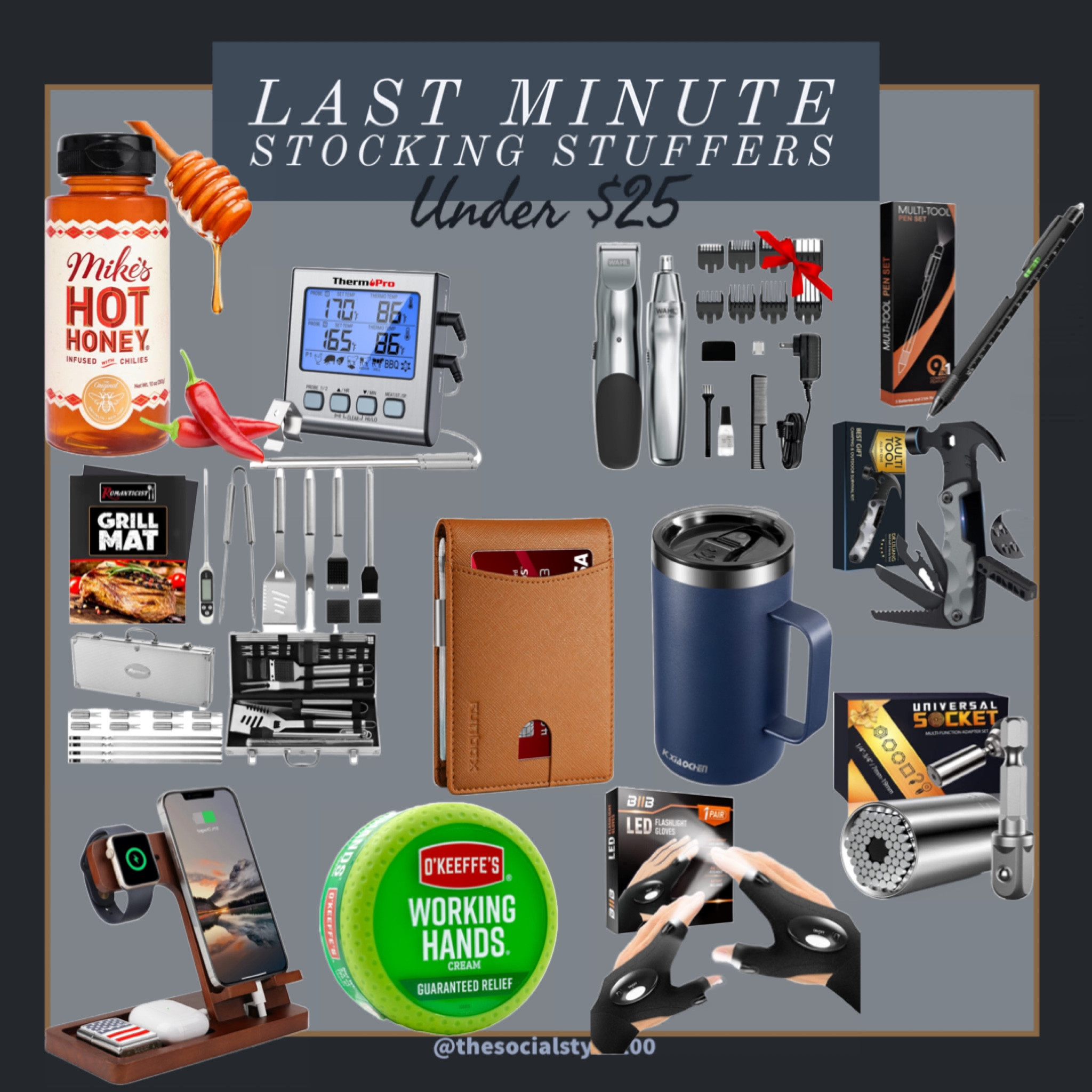 Last Minute Gifts for Him under $25 


Gift guide, gifts for him, gift ideas, tech, gifts under 25, gifts for dad, gifts for brother, gifts for husband, Christmas gifts, stocking stuffers, gifts for boyfriend 

#LTKHoliday #LTKmens #LTKGiftGuide