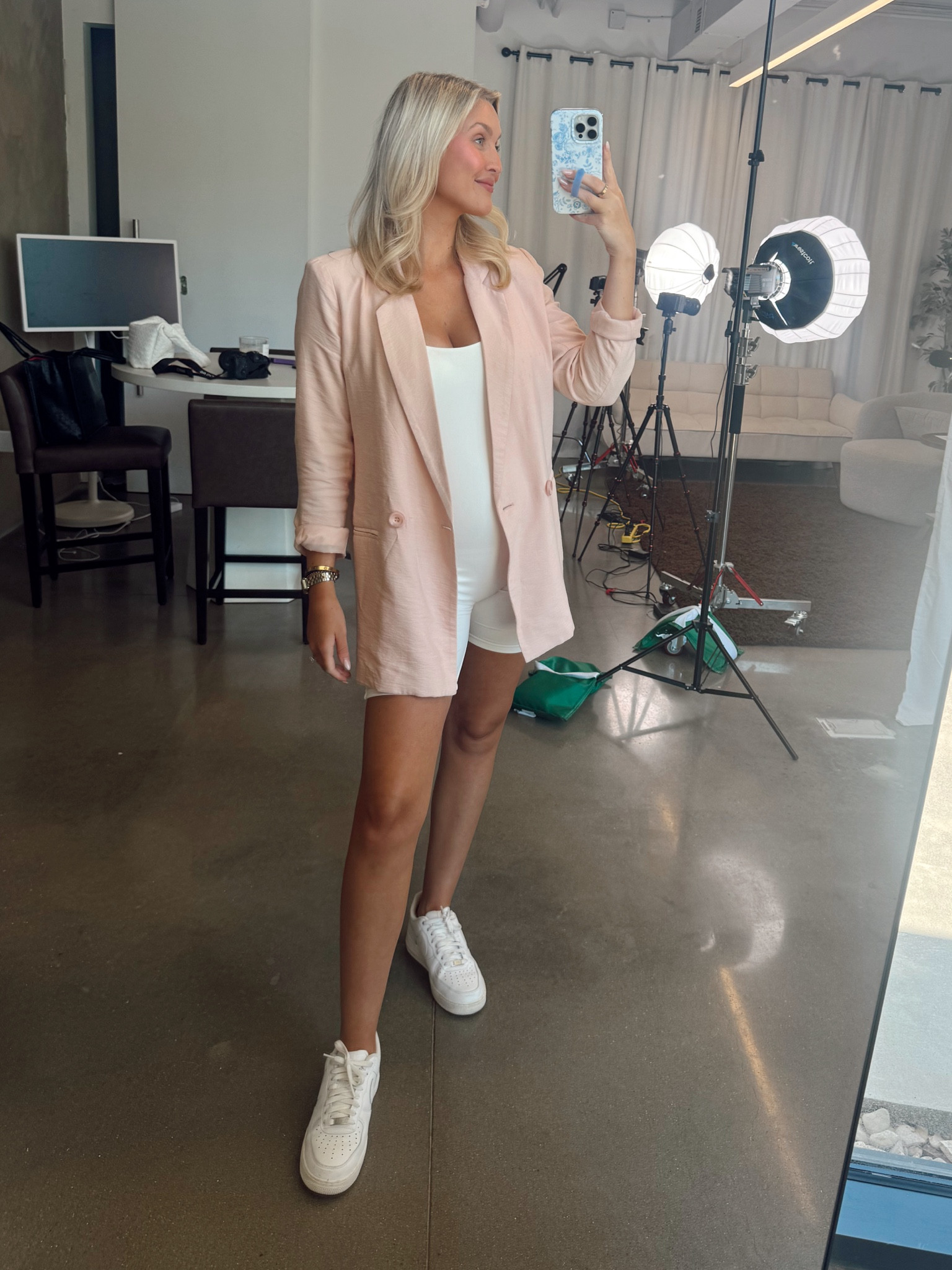 So impressed with the quality & fit of bumpsuit!! Wearing a size M but should have done a S #LTKpregnancy 

#LTKBump #LTKFindsUnder100 #LTKStyleTip