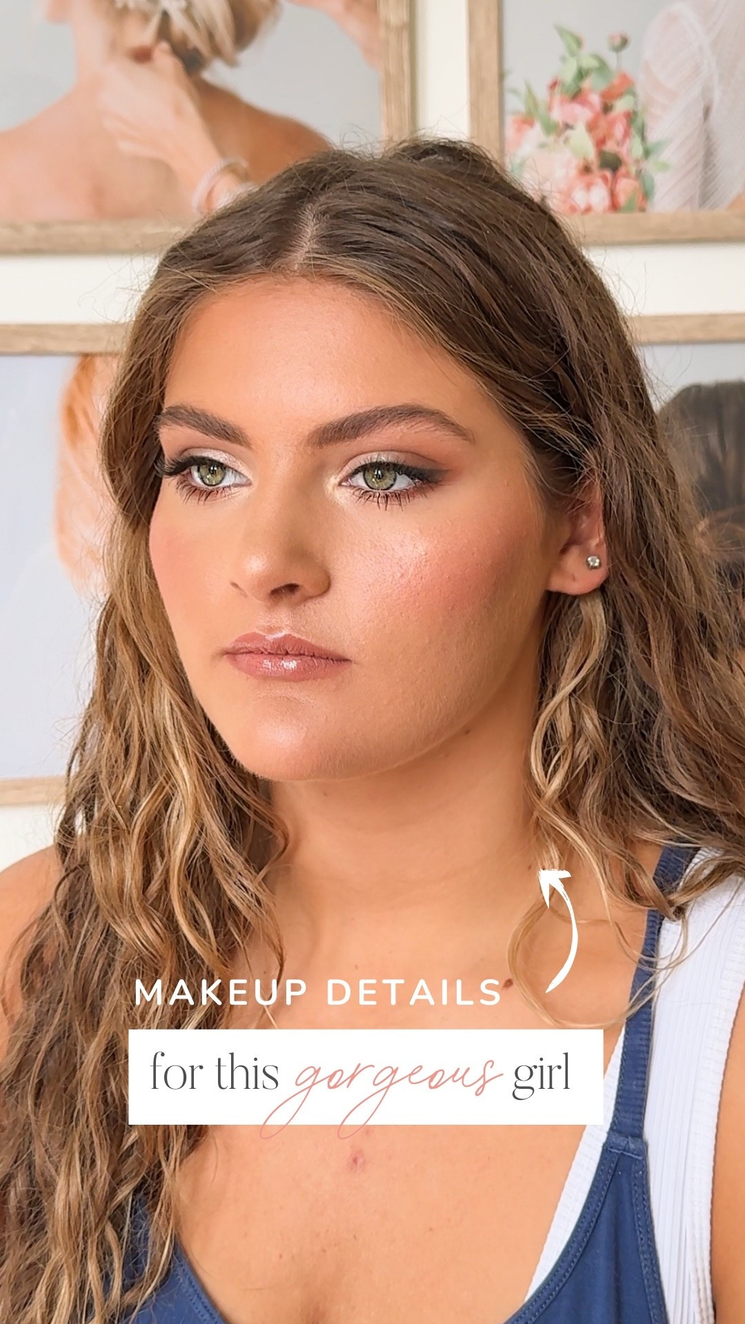 Everything I used on my beautiful client today 😍