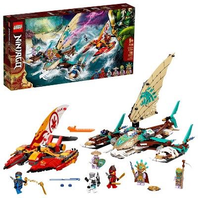 LEGO NINJAGO Catamaran Sea Battle Building Toy 71748 | Target