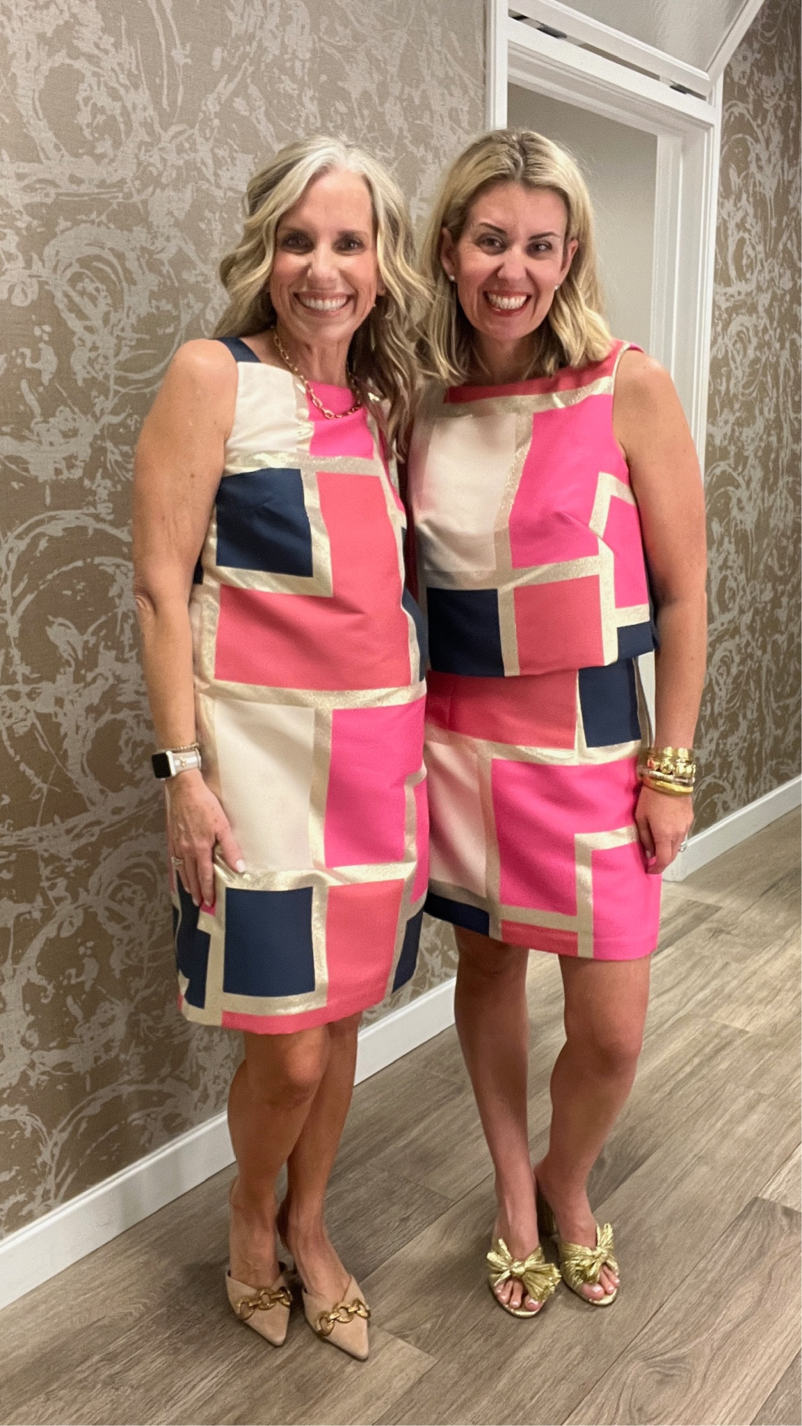 Same pattern. Ones a dress and one is a skirt and top. Both are adorable 

#LTKOver40 #LTKWedding