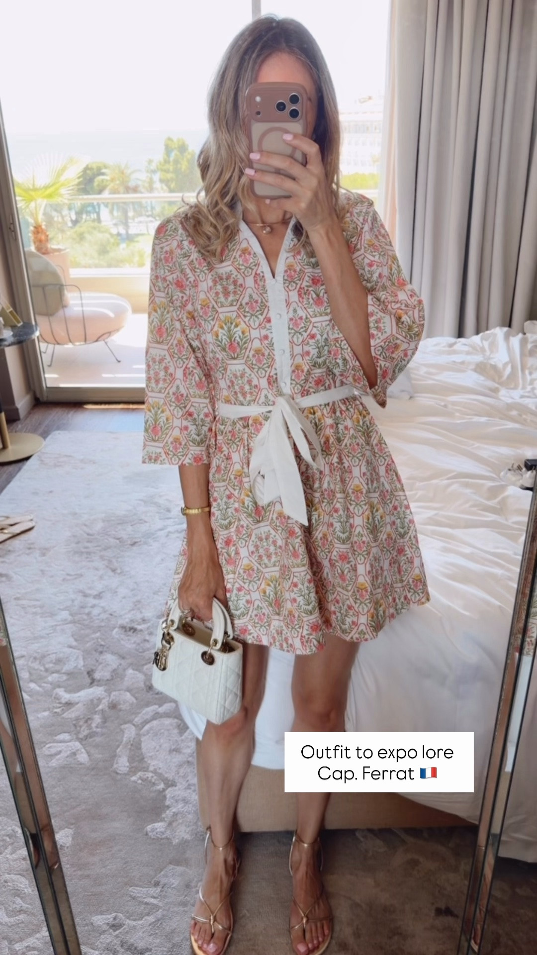 Summer dress I am wearing today for Cap Ferrat France 🇫🇷 
Wearing size small

#LTKOver40 #LTKTall #LTKTravel