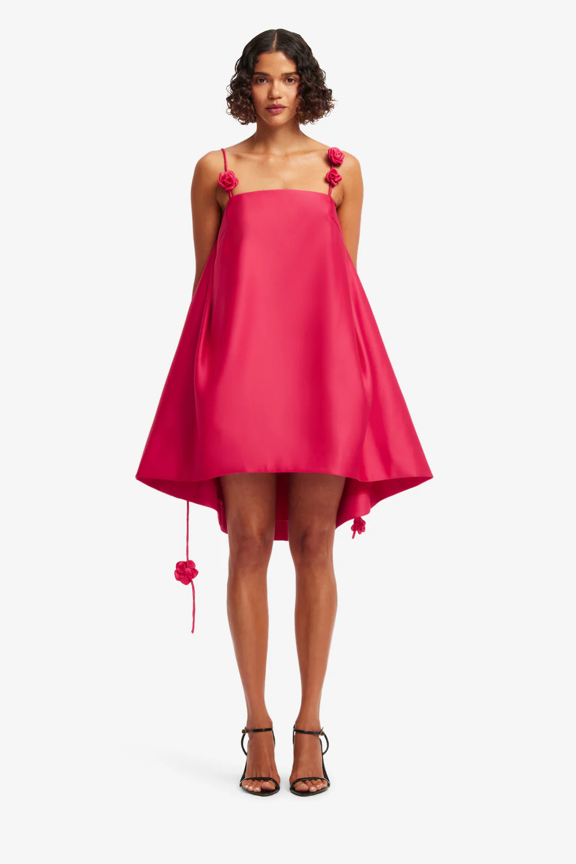 Fiona Rose Mini Dress - Scarlet | LEO LIN US