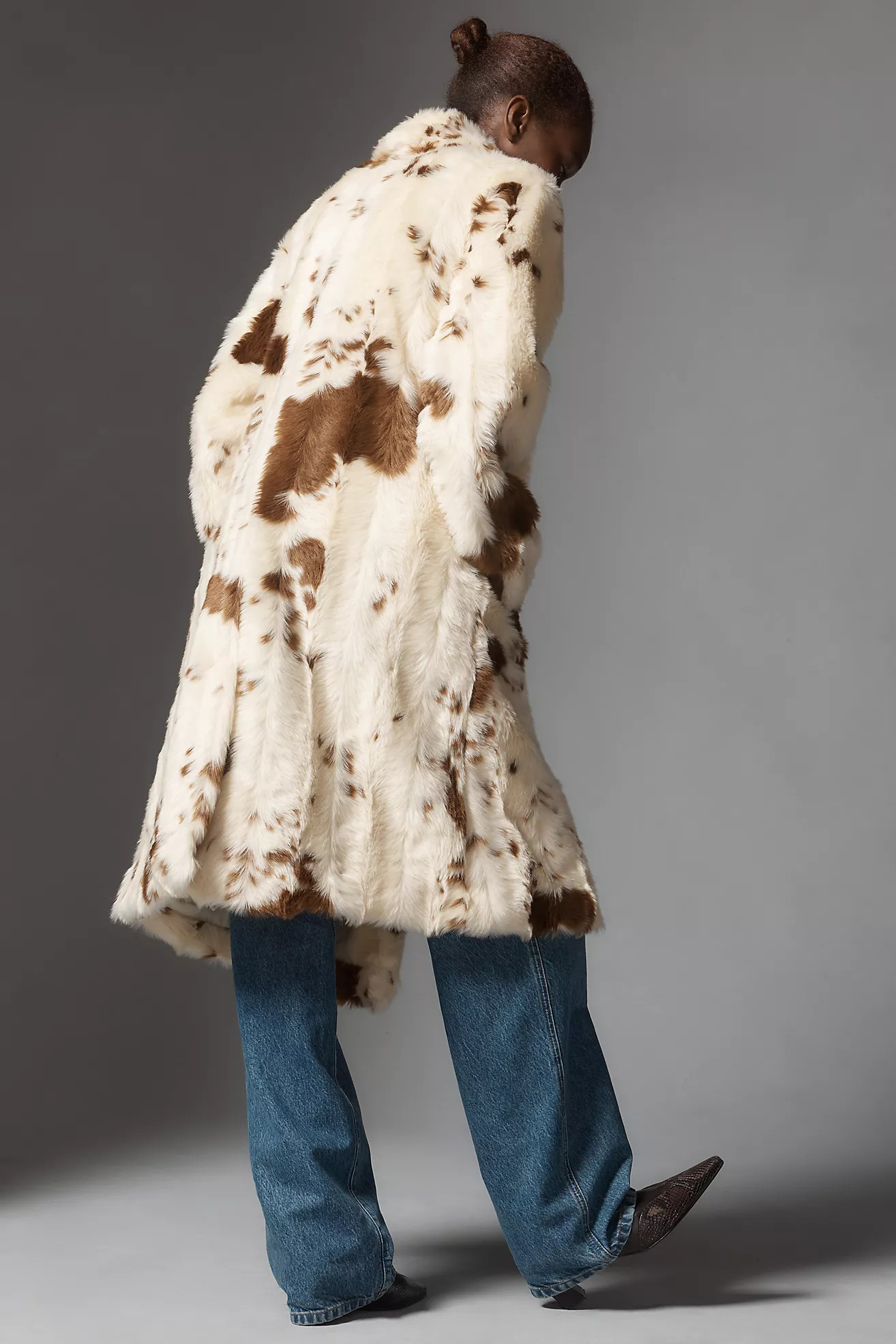 Maeve Grand Glam Faux Fur Coat | Anthropologie (US)